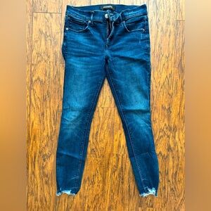 Express ankle legging stretch jeans, Sz: 6R